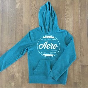 Aeropostale Men Sweatshirt Pocket Hoodie Sz. XS
